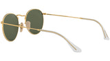 Round Flat Lenses RB3447N polished gold