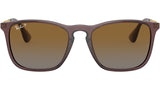 Chris RB4187 6593T5 transparent brown