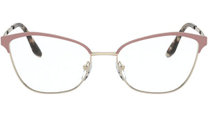 PR 62XV 07B1O1 matte pink and pale gold