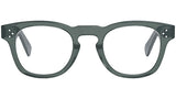 CELINE 3 Dots Sage Square Eyeglasses