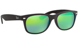 New Wayfarer Flash RB2132 rubber black grey